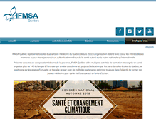 Tablet Screenshot of ifmsa.qc.ca